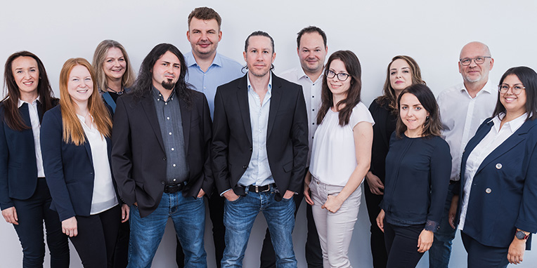 Team-Foto der JPS Personalverrechnung